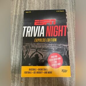 Funko Games ESPN Trivia night Express Edition 2-10 players.